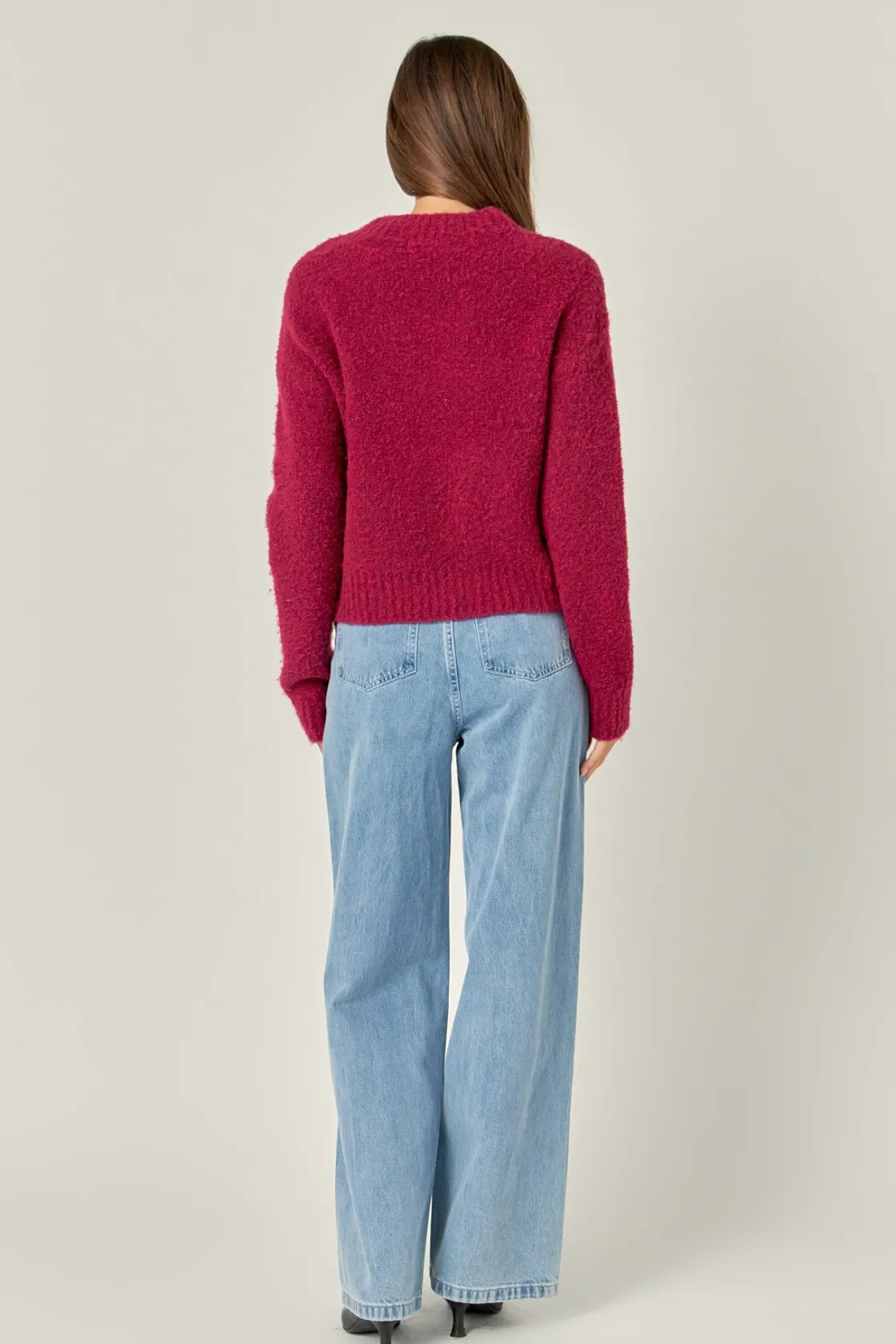 english_factory__cozy_rou_32.webp ENGLISH FACTORY Sweaters & Knits | Tops*- Cozy Roundneck Sweater