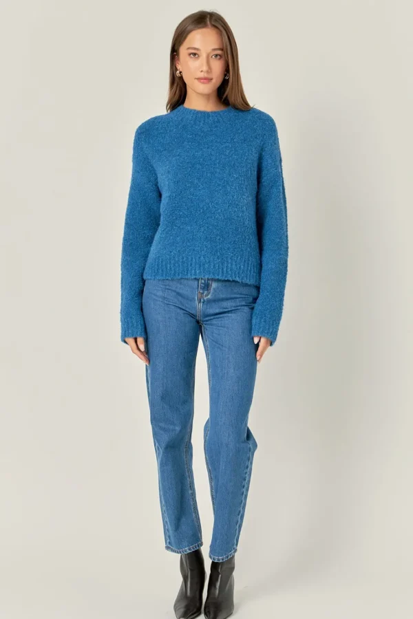 ENGLISH FACTORY Sweaters & Knits | Tops*- Cozy Roundneck Sweater
