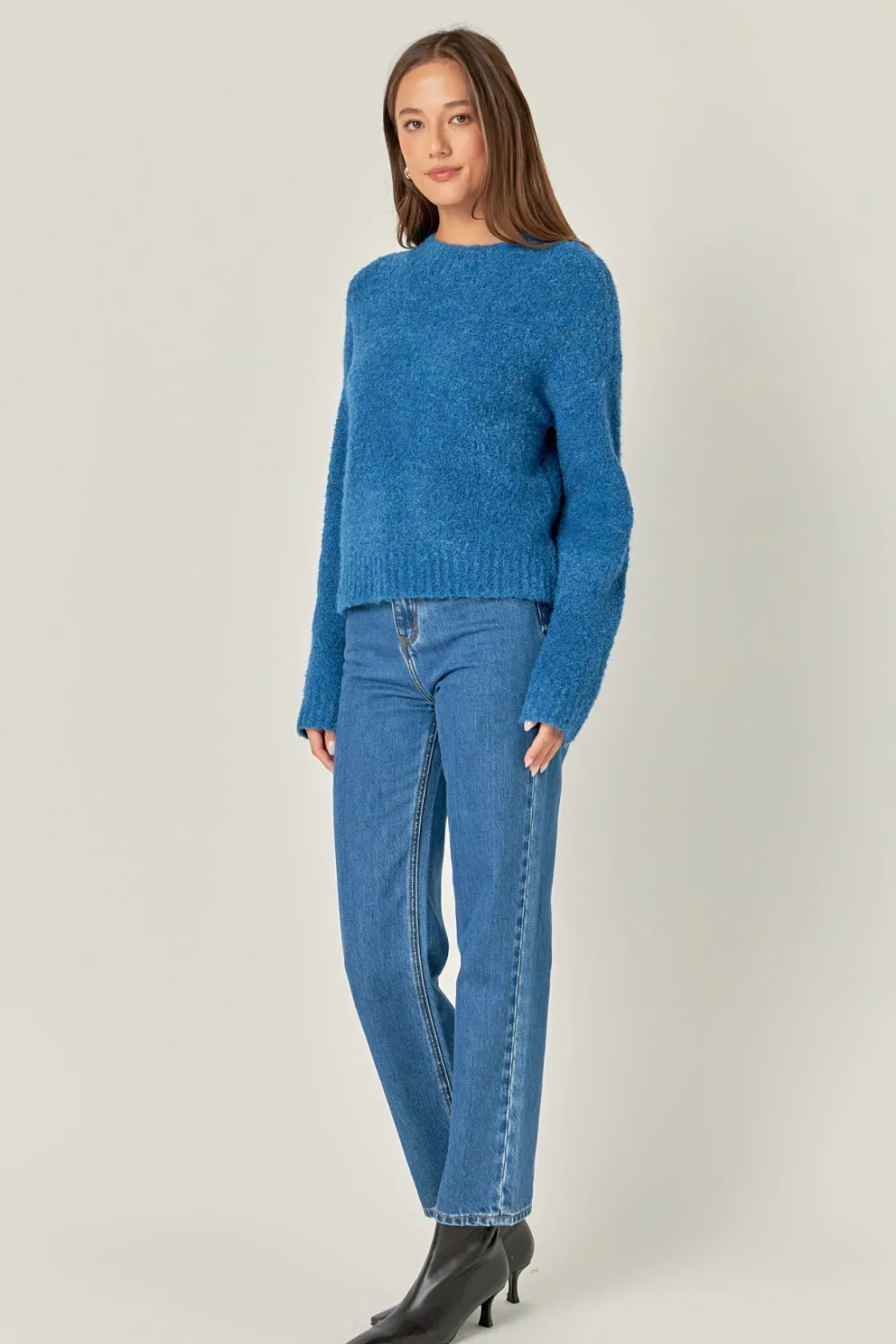 english_factory__cozy_rou_36.webp ENGLISH FACTORY Sweaters & Knits | Tops*- Cozy Roundneck Sweater