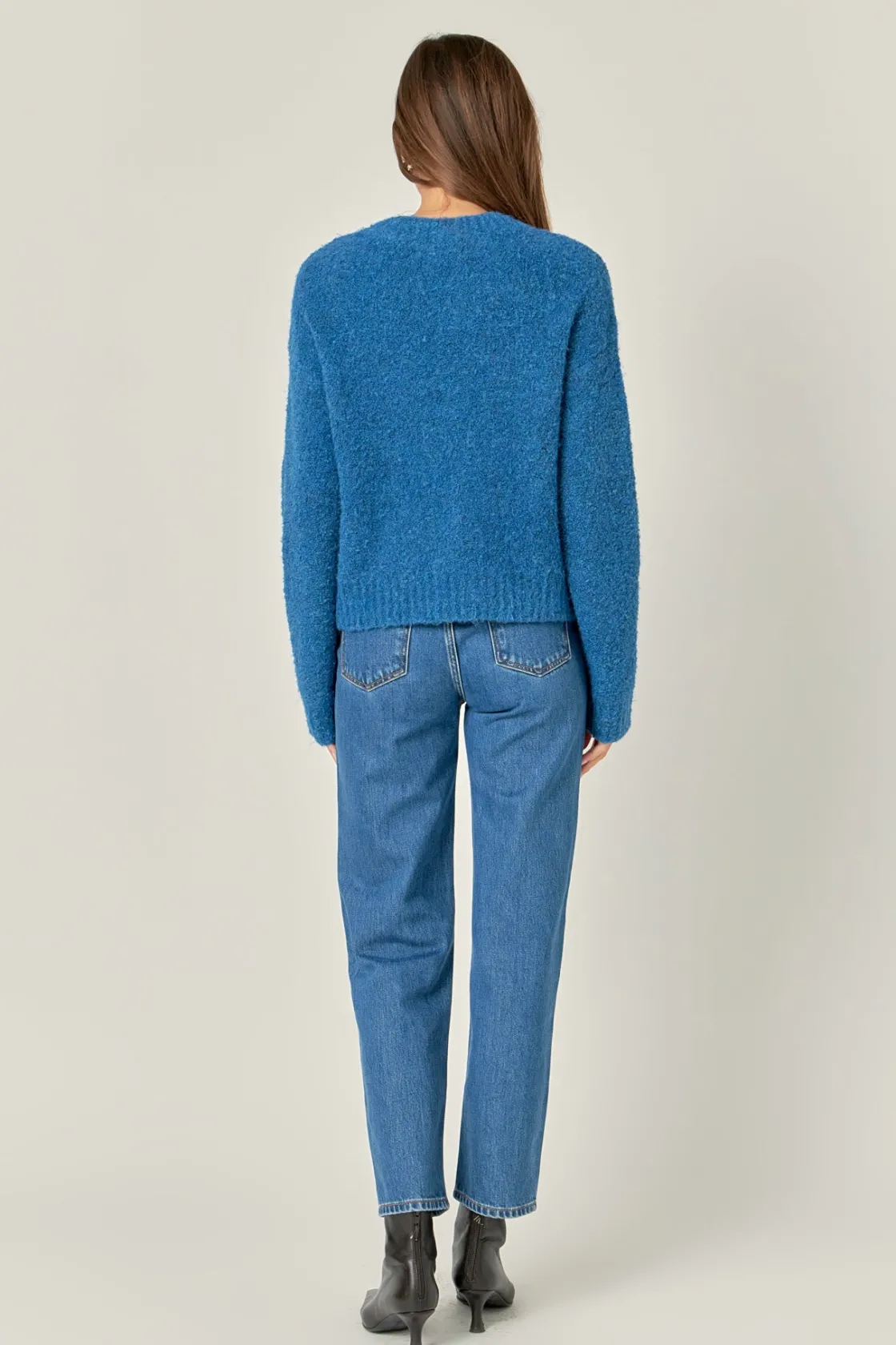 english_factory__cozy_rou_37.webp ENGLISH FACTORY Sweaters & Knits | Tops*- Cozy Roundneck Sweater