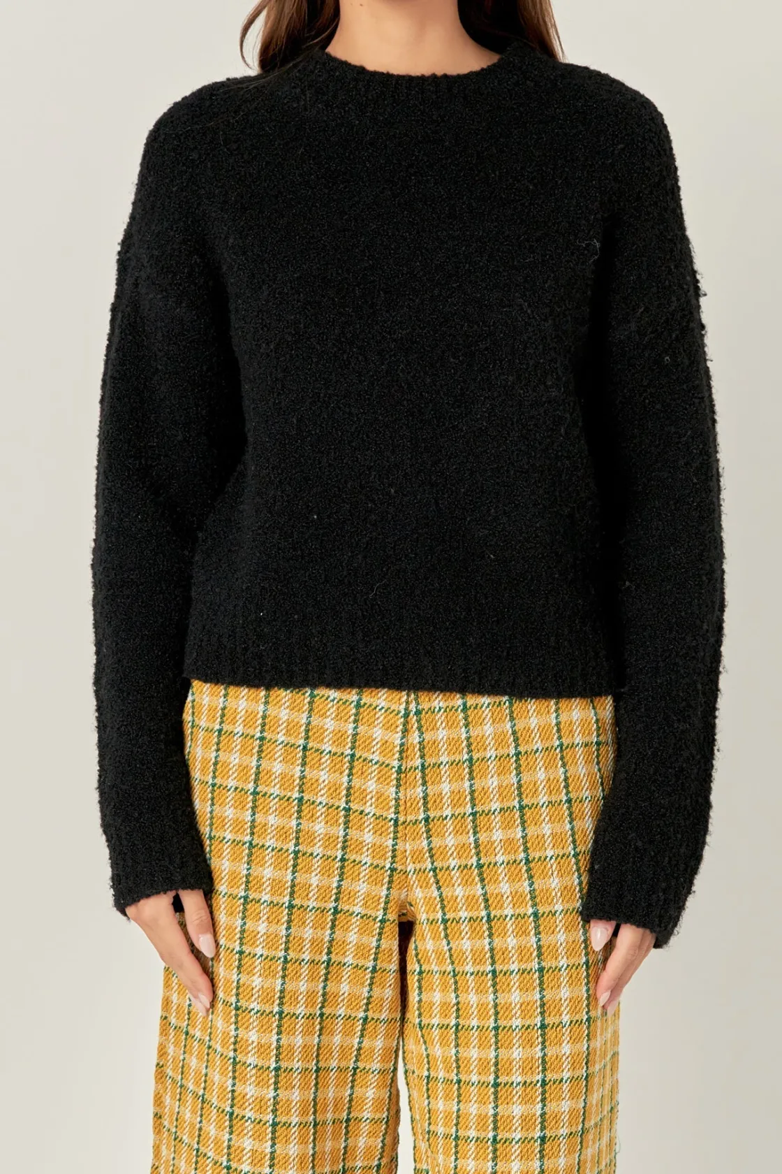 english_factory__cozy_rou_40.webp ENGLISH FACTORY Sweaters & Knits | Tops*- Cozy Roundneck Sweater