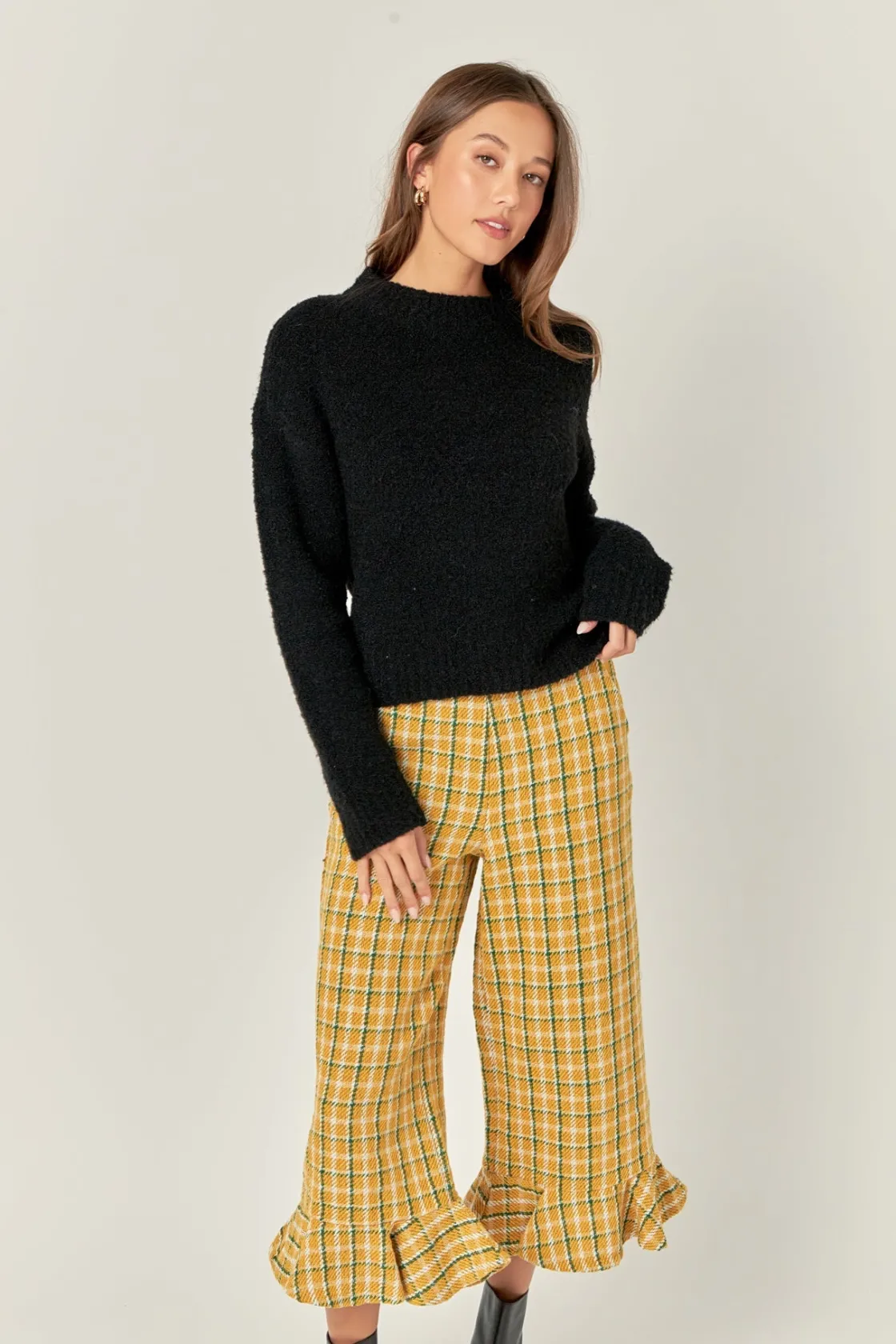 english_factory__cozy_rou_43.webp ENGLISH FACTORY Sweaters & Knits | Tops*- Cozy Roundneck Sweater