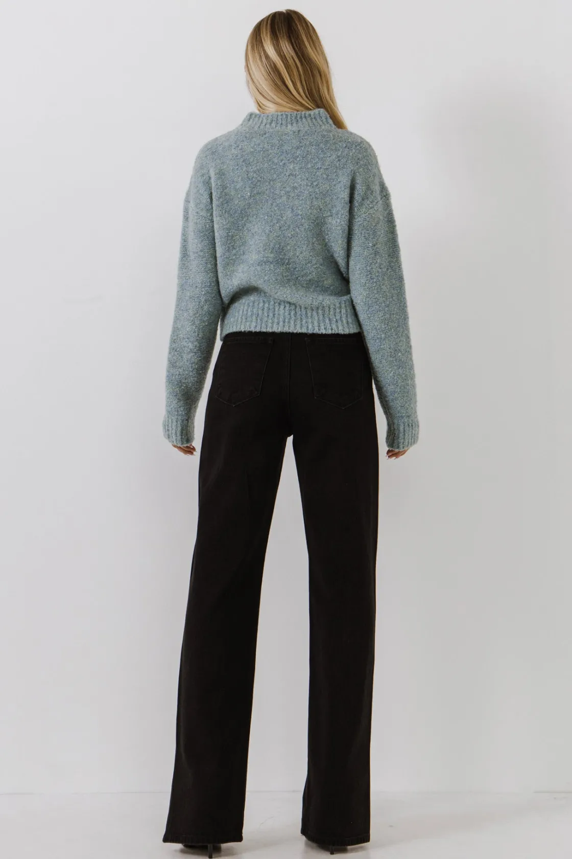 english_factory__cozy_rou_47.webp ENGLISH FACTORY Sweaters & Knits | Tops*- Cozy Roundneck Sweater