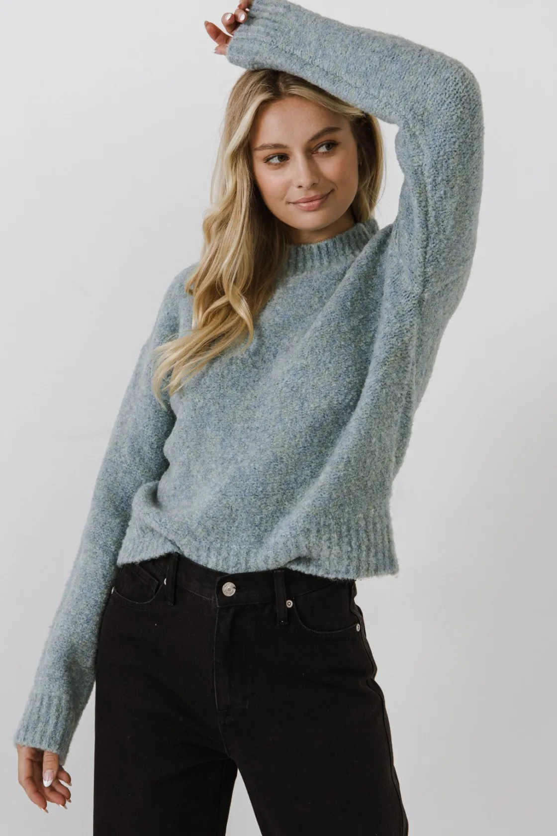 english_factory__cozy_rou_48.webp ENGLISH FACTORY Sweaters & Knits | Tops*- Cozy Roundneck Sweater