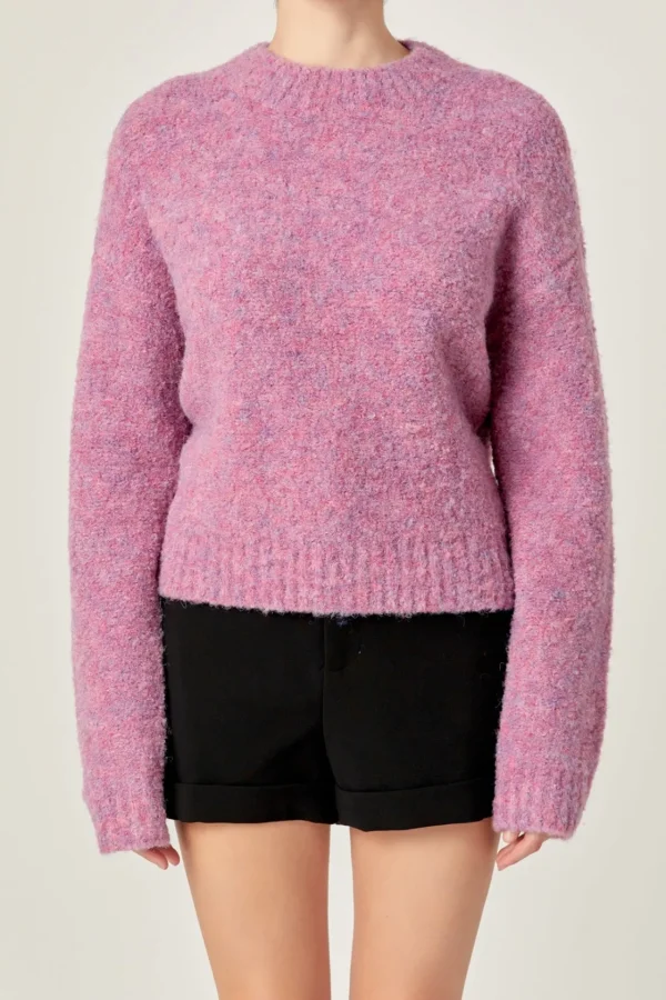 ENGLISH FACTORY Sweaters & Knits | Tops*- Cozy Roundneck Sweater