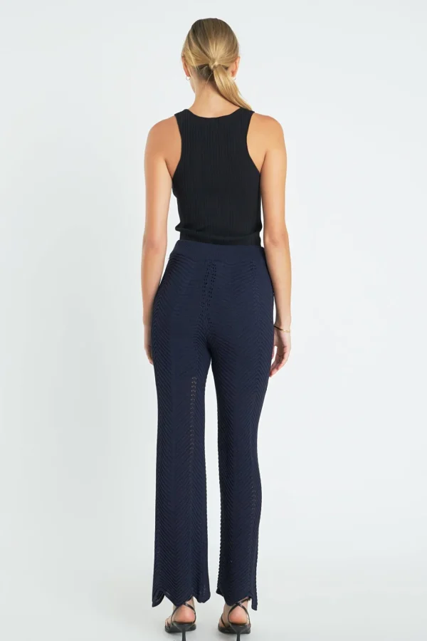 ENGLISH FACTORY Sweaters & Knits | Matching Sets*- Crochet Knit Pants