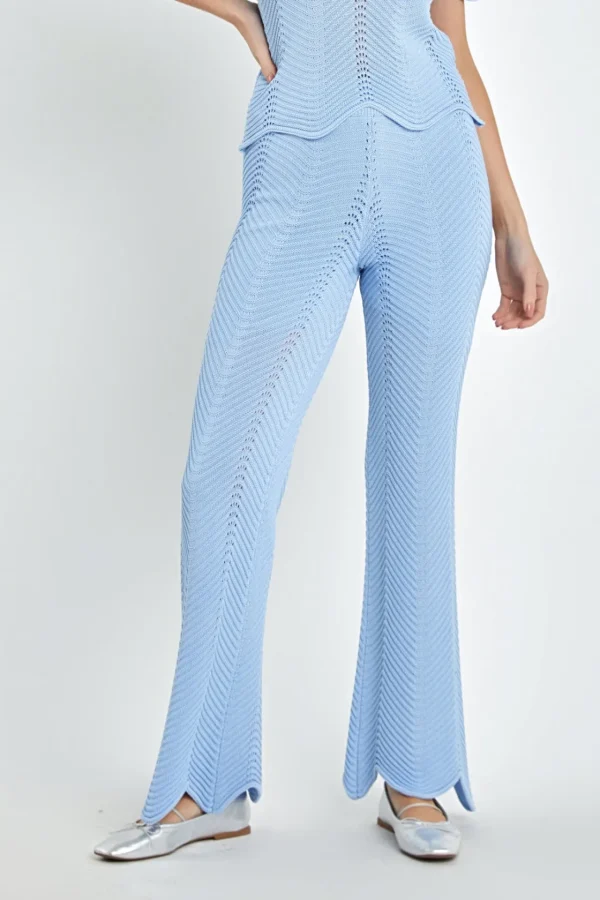 ENGLISH FACTORY Sweaters & Knits | Matching Sets*- Crochet Knit Pants