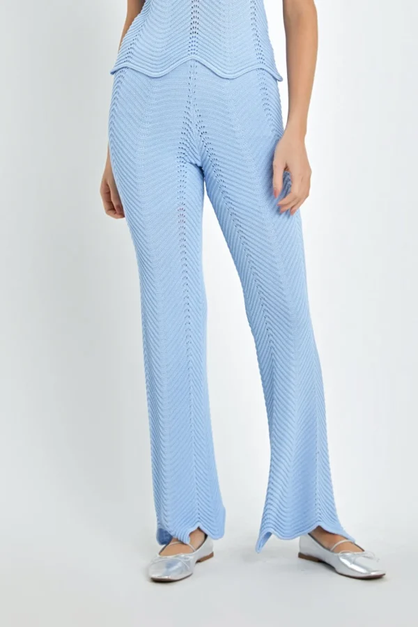 ENGLISH FACTORY Sweaters & Knits | Matching Sets*- Crochet Knit Pants