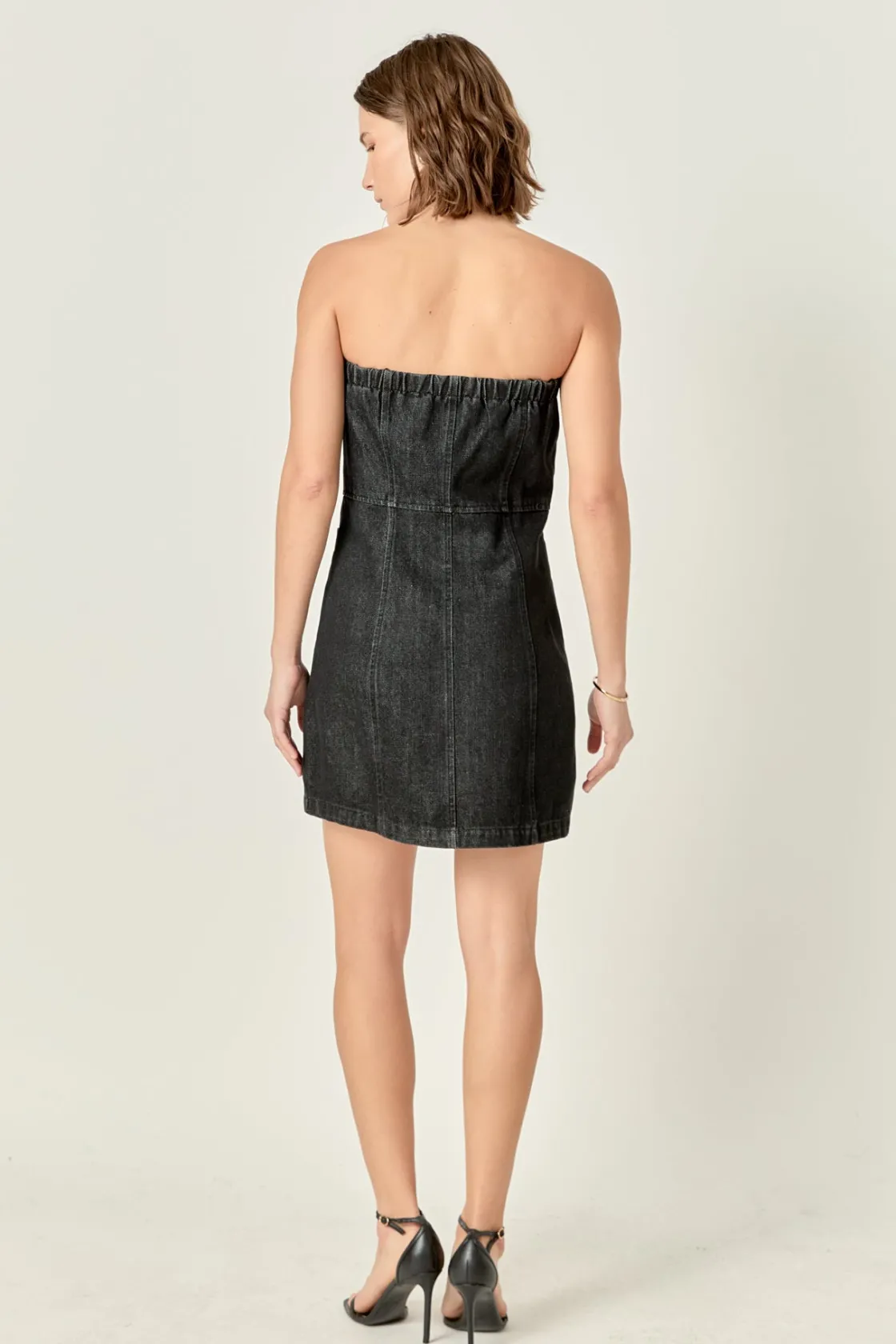 english_factory__denim_tu_8.webp ENGLISH FACTORY Denim | Matching Sets*- Denim Tube Mini Dress