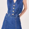 ENGLISH FACTORY Denim | Tops*- Denim Vest
