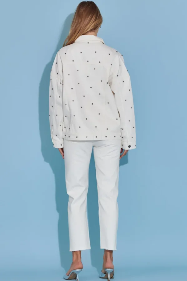 ENGLISH FACTORY Denim | Tops*- Destroyed Mom Jeans