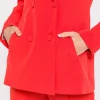 ENGLISH FACTORY Jackets & Coats | Blazers*- Double Breasted Blazer RED