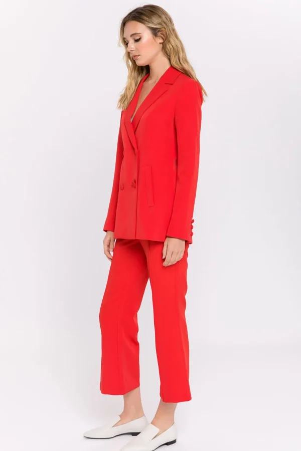 ENGLISH FACTORY Jackets & Coats | Blazers*- Double Breasted Blazer RED
