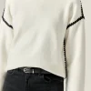 ENGLISH FACTORY Sweaters & Knits*- Embroidery Detailed Sweater