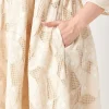 ENGLISH FACTORY Lace Dresses | Tops*- Embroidered Lace Midi Dress IVORY