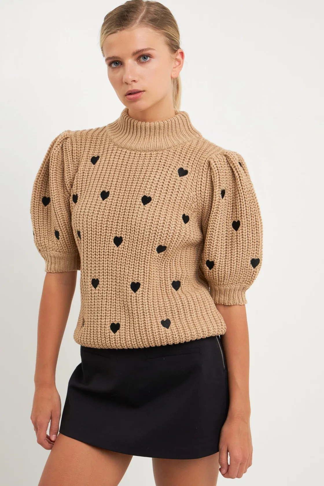 english_factory__embroide_18.webp ENGLISH FACTORY Sweaters & Knits | Tops*- Embroidered Heart Sweater