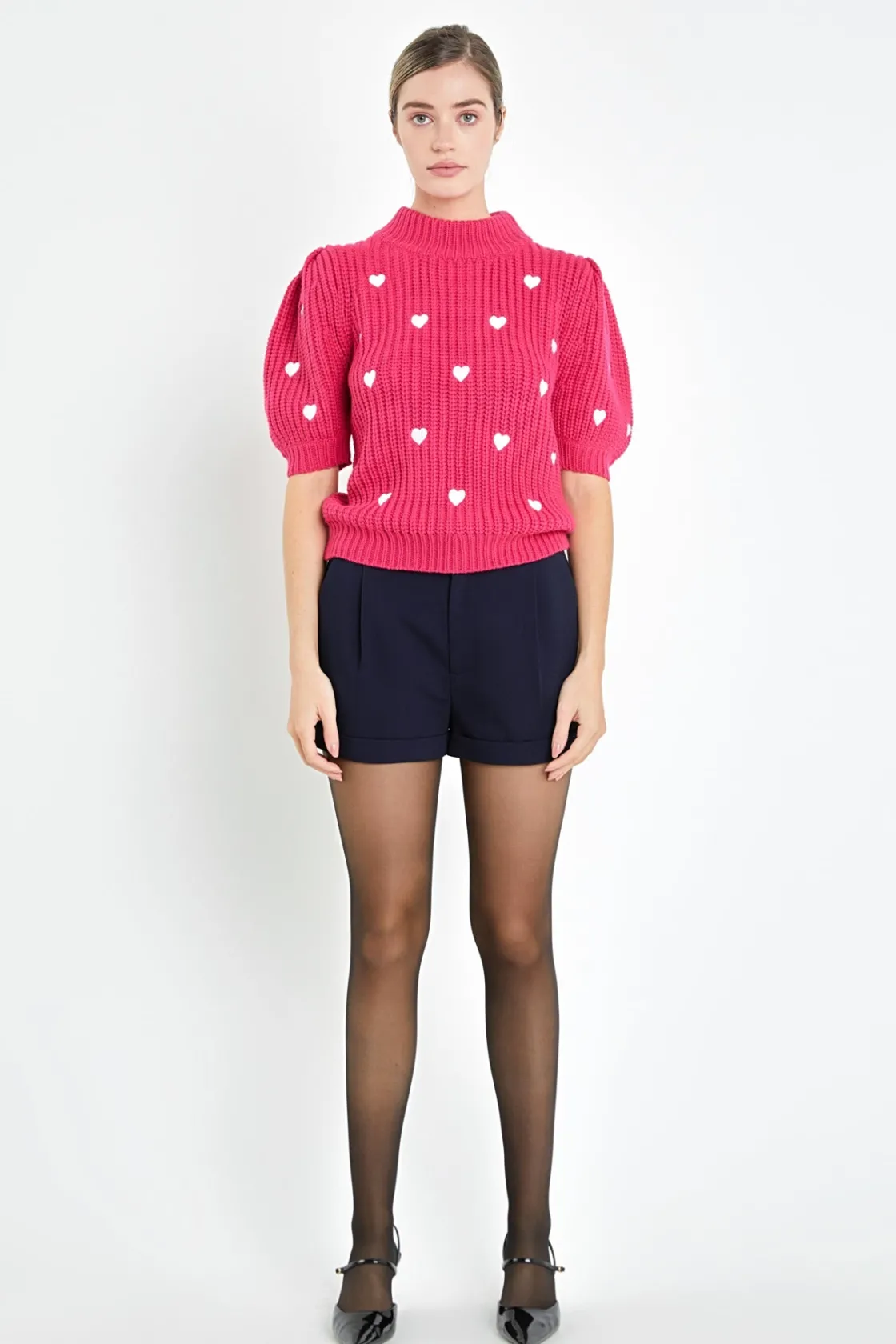 english_factory__embroide_19.webp ENGLISH FACTORY Sweaters & Knits | Tops*- Embroidered Heart Sweater