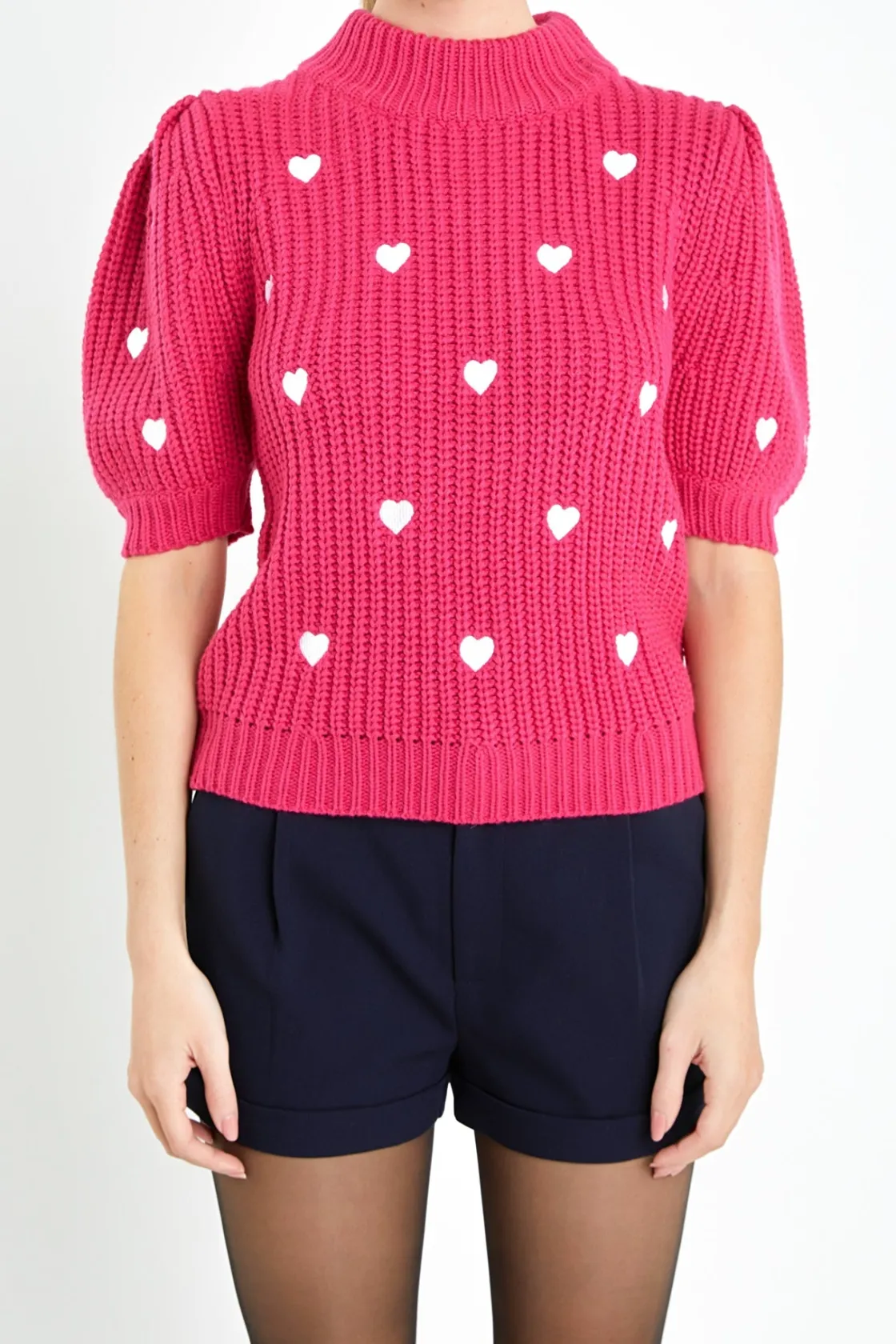english_factory__embroide_20.webp ENGLISH FACTORY Sweaters & Knits | Tops*- Embroidered Heart Sweater