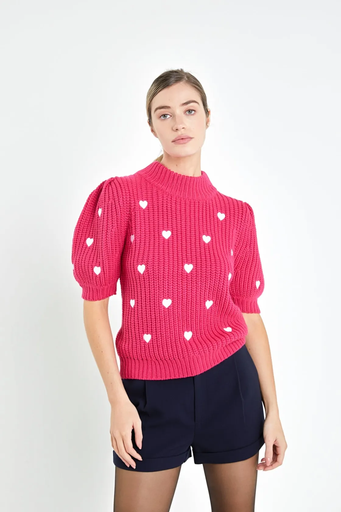 english_factory__embroide_23.webp ENGLISH FACTORY Sweaters & Knits | Tops*- Embroidered Heart Sweater