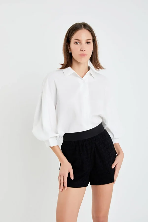 ENGLISH FACTORY Matching Sets | Shorts & Skorts*- Embroidered Cotton Shorts