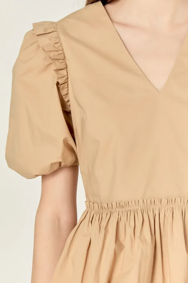 ENGLISH FACTORY Tops*- Eyelet Mixed Media Knit Top