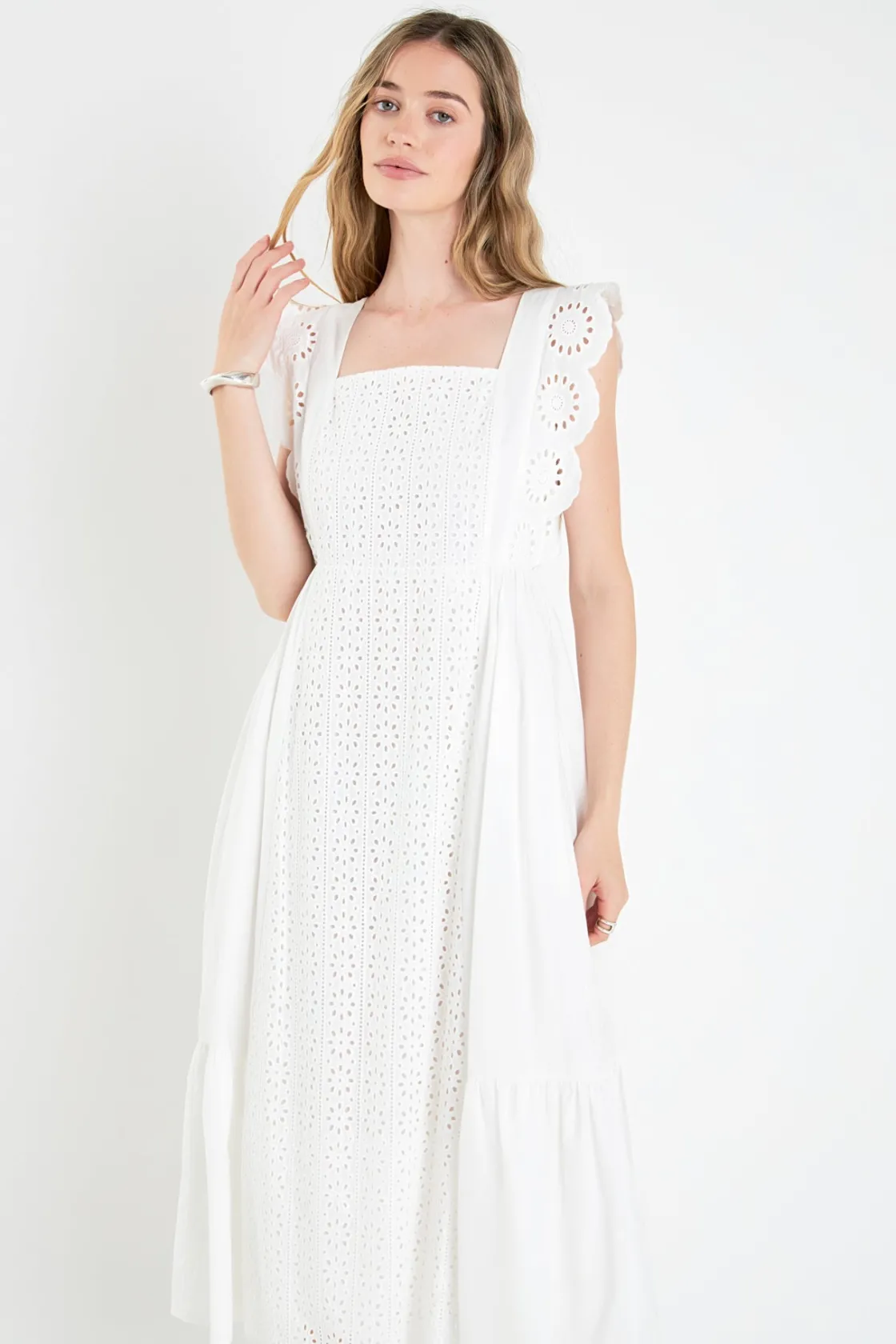 english_factory__eyelet_m_3-2.webp ENGLISH FACTORY White Dresses | Tops*- Eyelet Maxi Dress WHITE