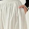 ENGLISH FACTORY Skirts | Tops*- Flared Midi Skirt WHITE