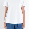 ENGLISH FACTORY Tops*- Flared T-Shirt WHITE
