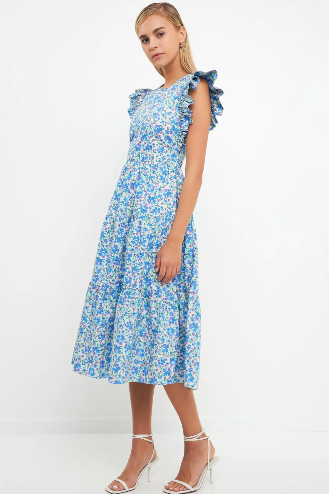english_factory__floral_b_1-1.webp ENGLISH FACTORY Floral Dresses*- Floral Back Cut-out Midi Dress BLUEMULTI