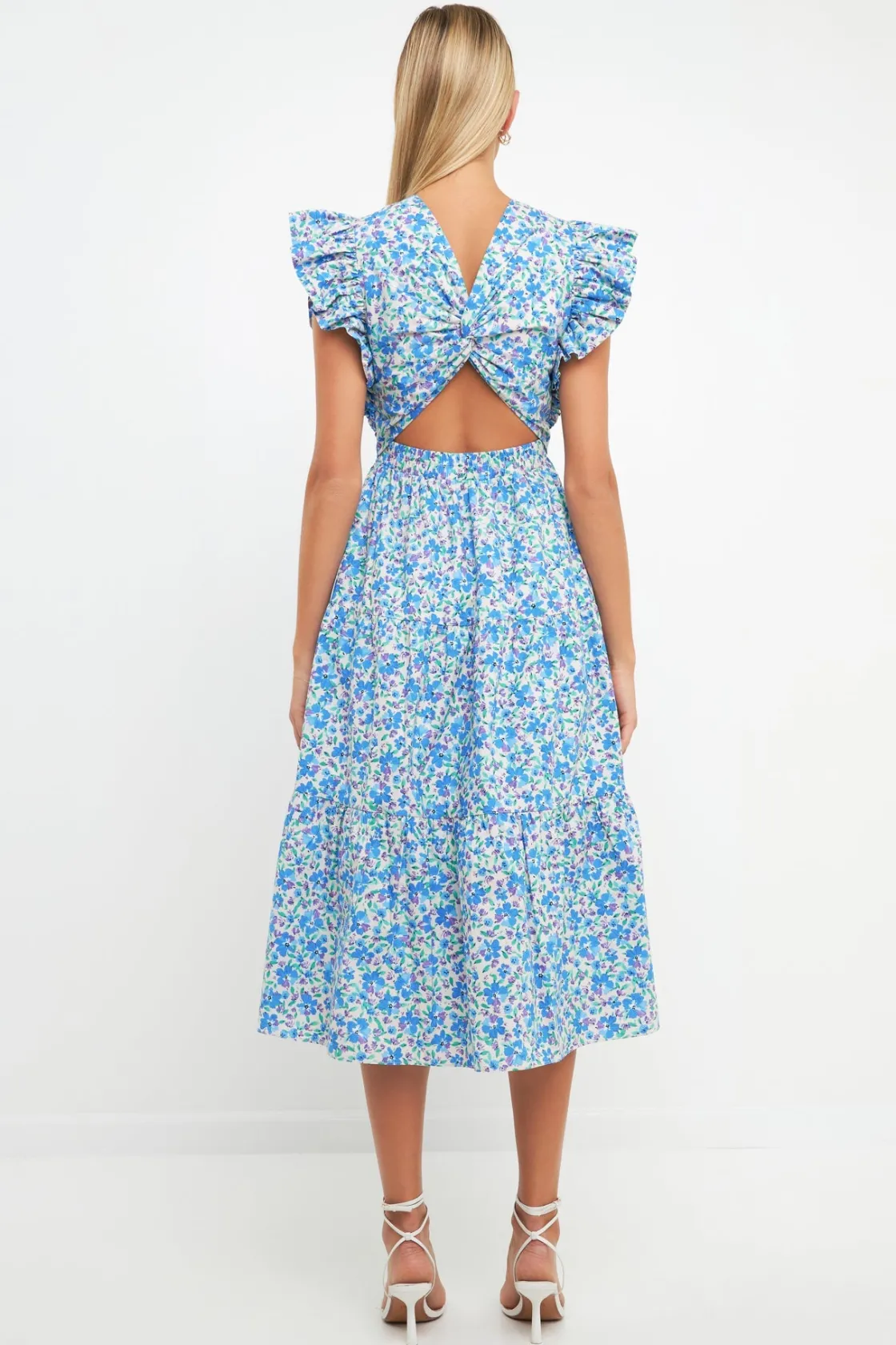 english_factory__floral_b_2-1.webp ENGLISH FACTORY Floral Dresses*- Floral Back Cut-out Midi Dress BLUEMULTI