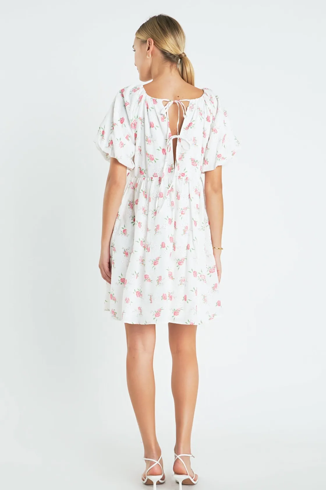 english_factory__floral_c_2-3.webp ENGLISH FACTORY White Dresses | Tops*- Floral Cotton Embroidered Dress WHITEMULTI