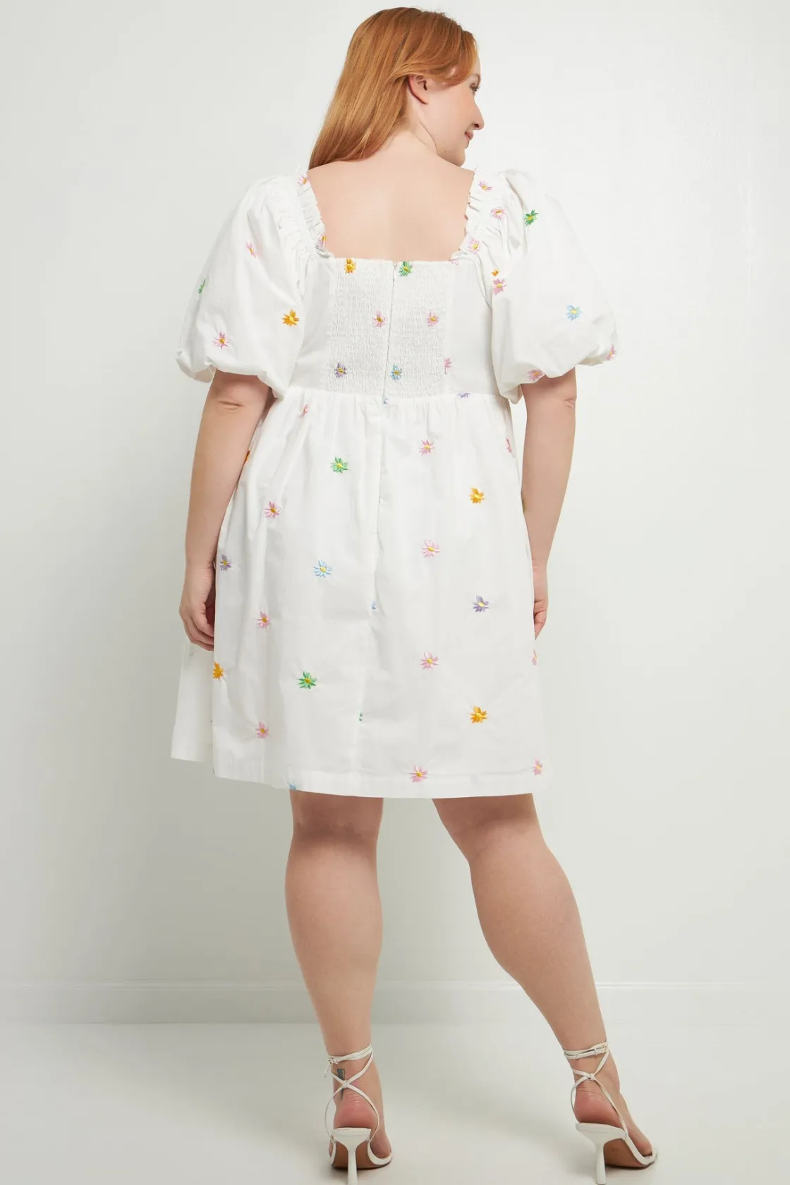 english_factory__floral_e_2-4.webp ENGLISH FACTORY White Dresses | Tops*- Floral Embroidery Babydoll Dress WHITE