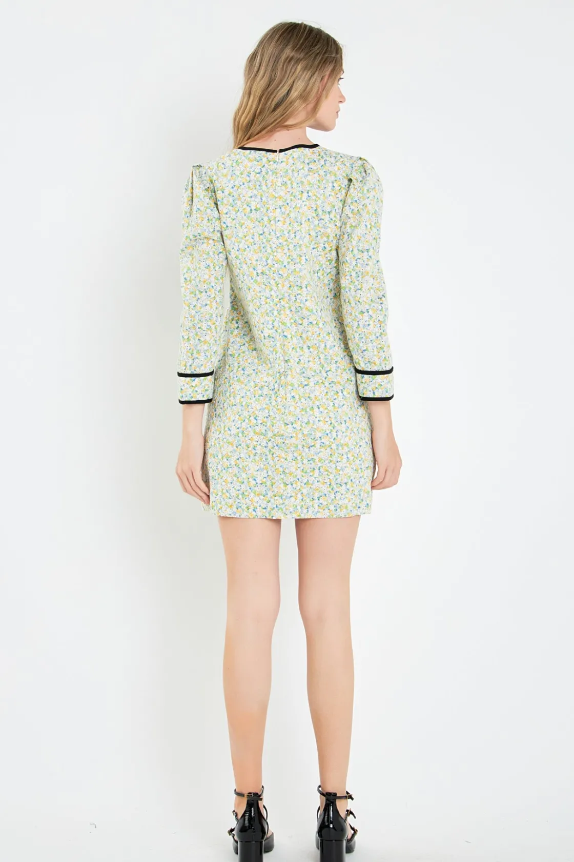 english_factory__floral_m_2-4.webp ENGLISH FACTORY Floral Dresses | Tops*- Floral Mini Dress MULTI