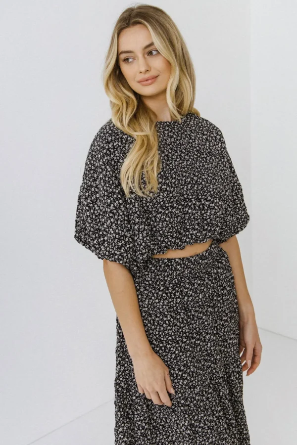 ENGLISH FACTORY Skirts | Tops*- Floral Maxi Skirt