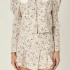 ENGLISH FACTORY Matching Sets | Tops*- Floral Print Puff Long Sleeve Top IVORYMULTI