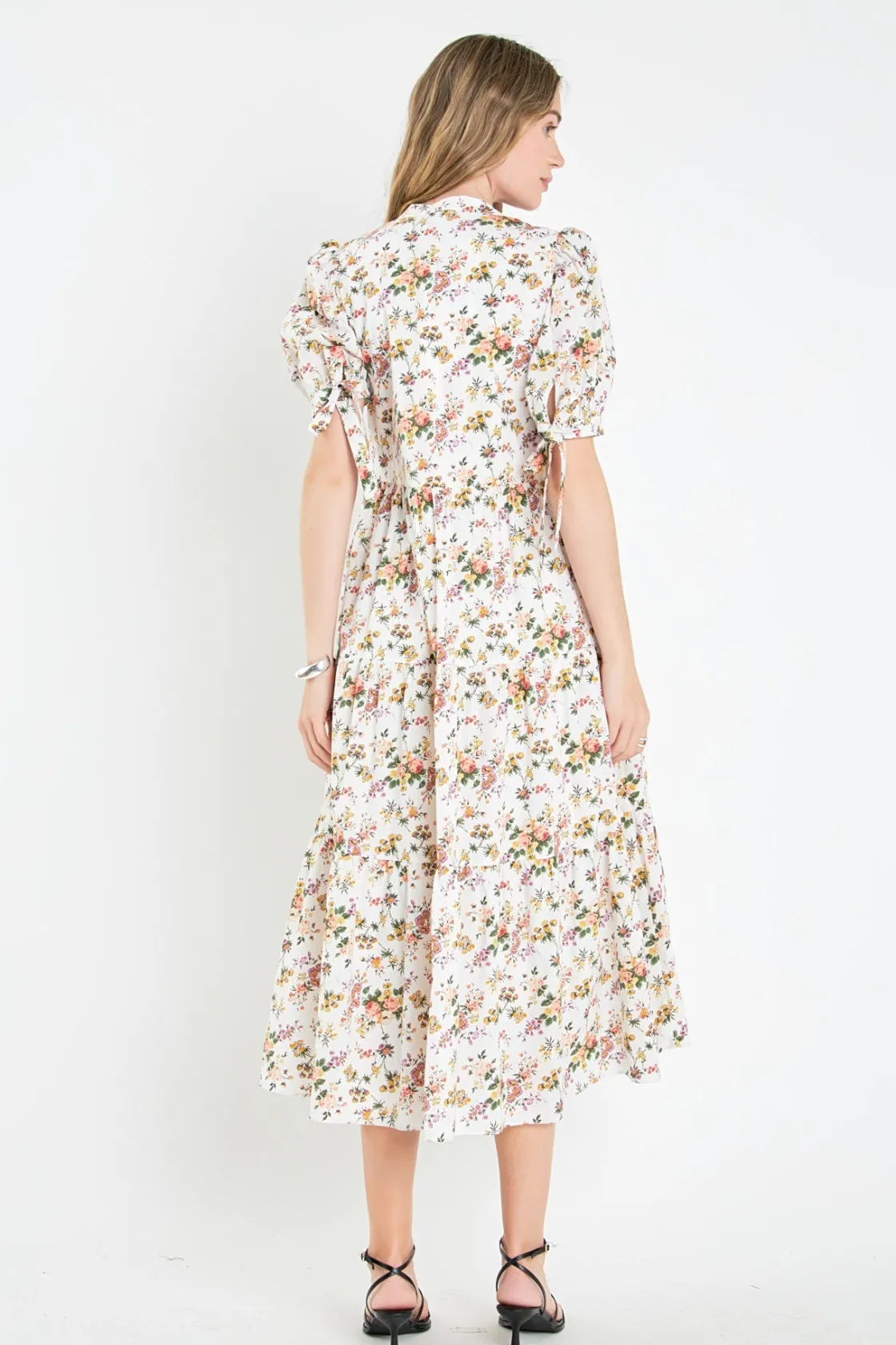 english_factory__floral_t_2-3.webp ENGLISH FACTORY White Dresses | Floral Dresses*- Floral Tiered Midi Dress WHITE
