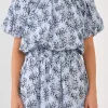ENGLISH FACTORY Matching Sets | Tops*- Floral Voluminous Top BLUEMULTI