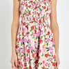 ENGLISH FACTORY Floral Dresses*- Flower Ruffled Mini Dress CREAMMULTI