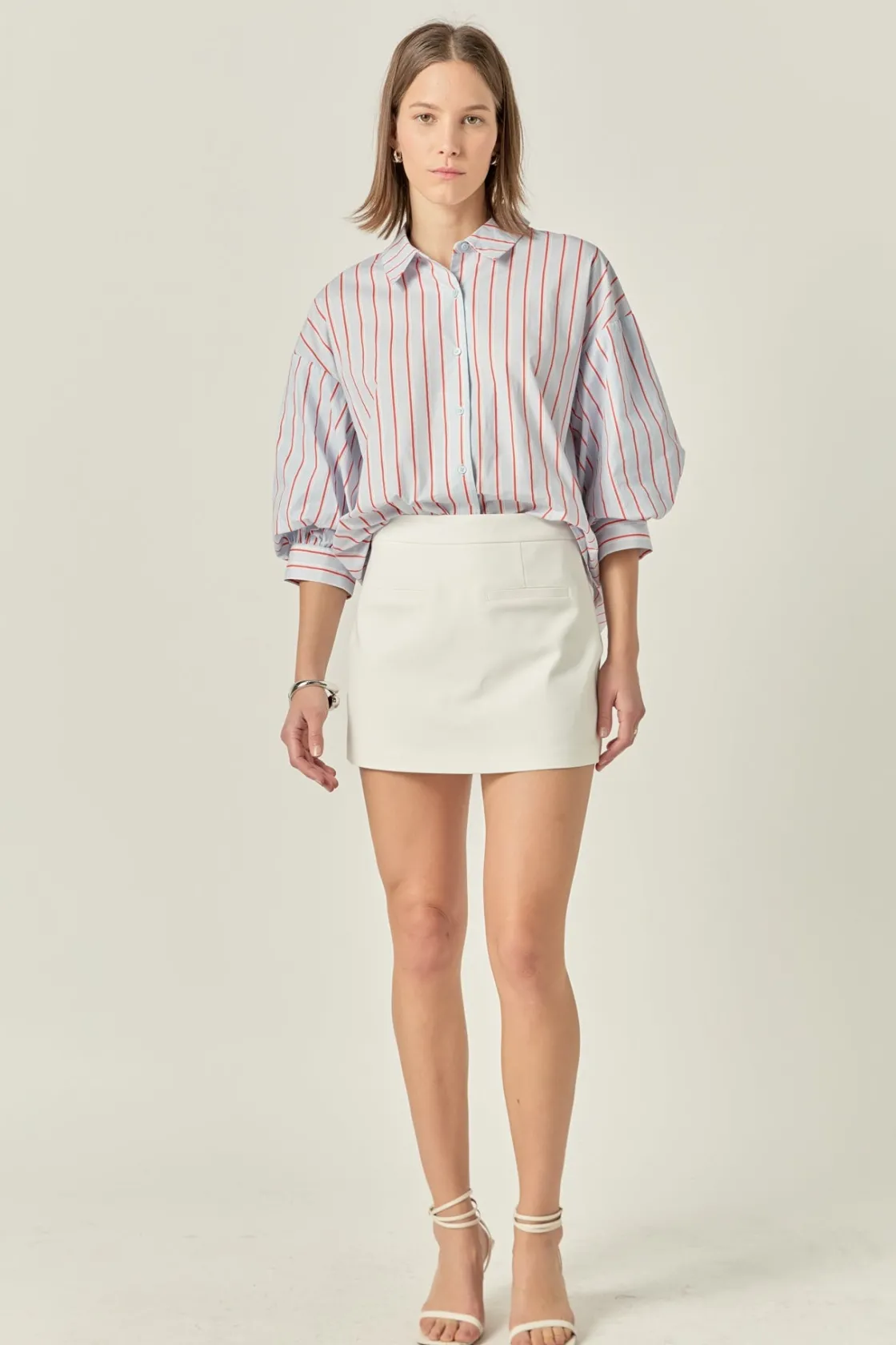 english_factory__front_we_10.webp ENGLISH FACTORY Shorts & Skorts | Tops*- Front Welt Pockets Skort