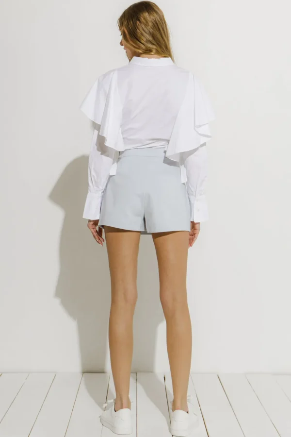 ENGLISH FACTORY Shorts & Skorts | Tops*- Front Welt Pockets Skort