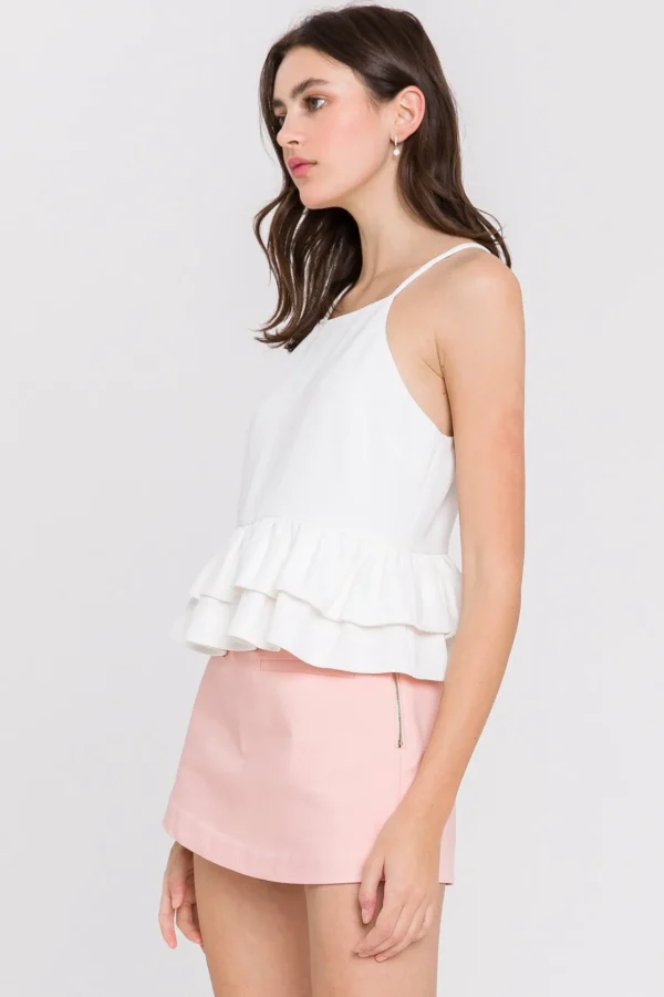 ENGLISH FACTORY Shorts & Skorts | Tops*- Front Welt Pockets Skort