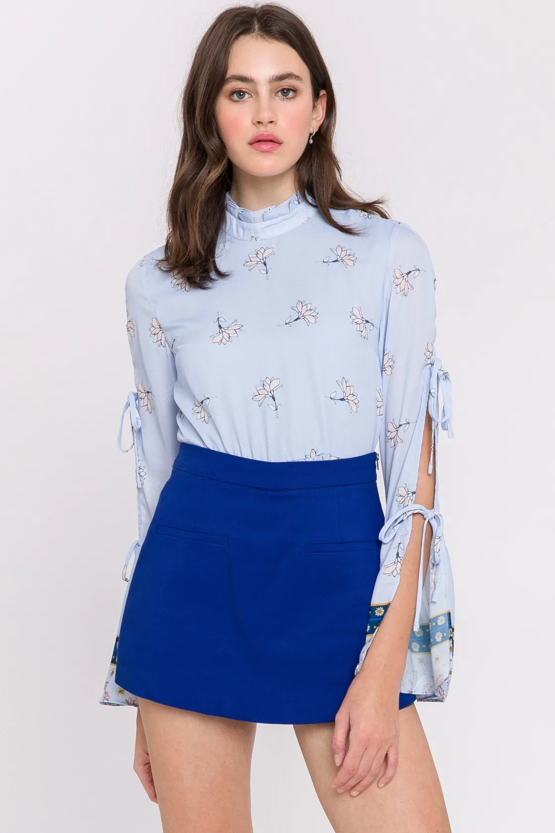 english_factory__front_we_39.webp ENGLISH FACTORY Shorts & Skorts | Tops*- Front Welt Pockets Skort