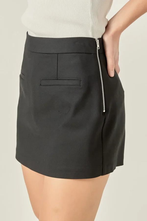 ENGLISH FACTORY Shorts & Skorts | Tops*- Front Welt Pockets Skort