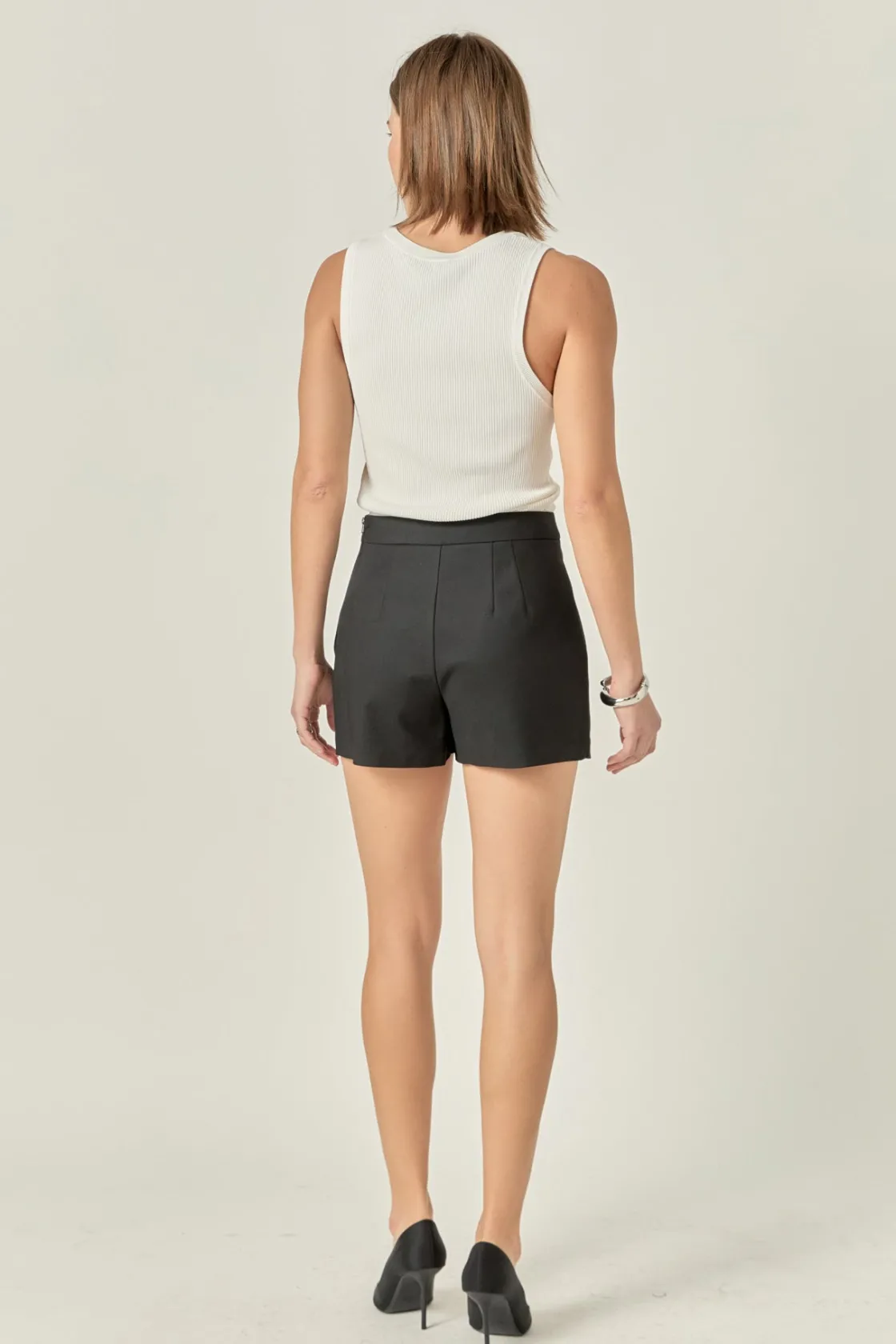 english_factory__front_we_8.webp ENGLISH FACTORY Shorts & Skorts | Tops*- Front Welt Pockets Skort