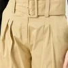 ENGLISH FACTORY Pants | Tops*- High Waist Belted Wide Leg Pants