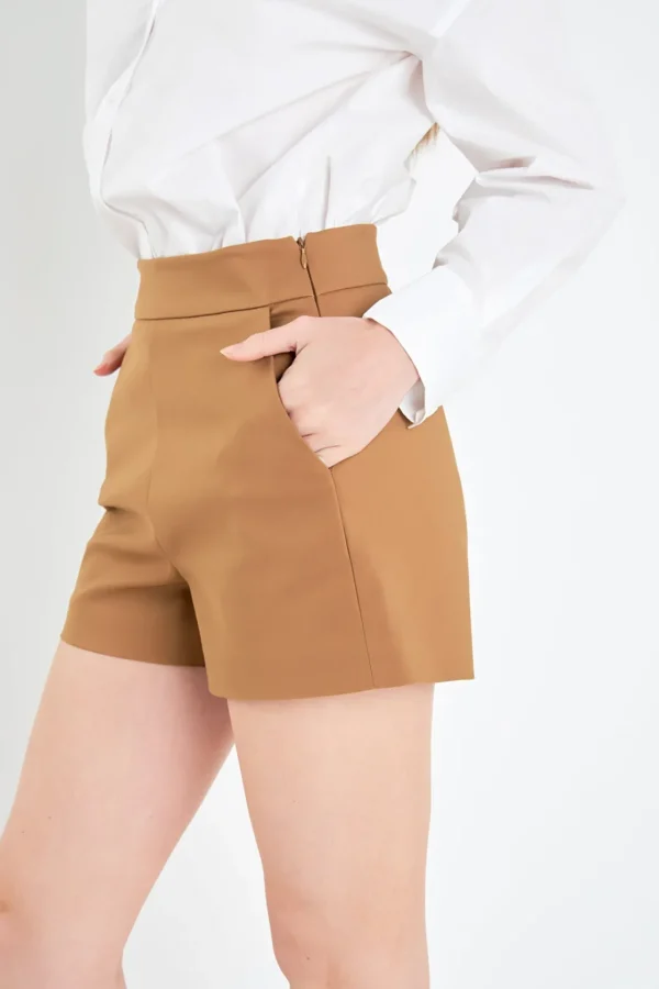ENGLISH FACTORY Shorts & Skorts | Tops*- High Waisted Mini Shorts
