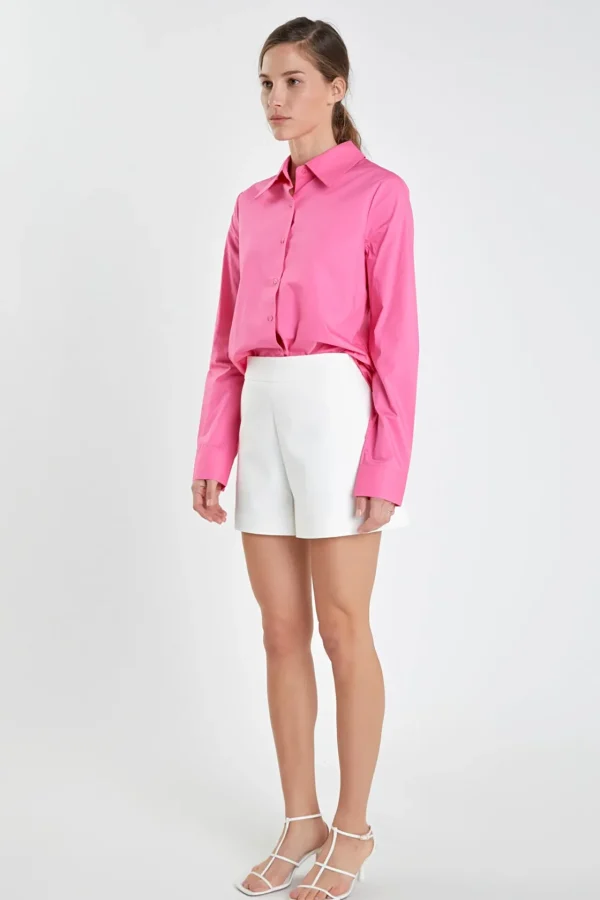 ENGLISH FACTORY Shorts & Skorts | Tops*- High Waisted Mini Shorts