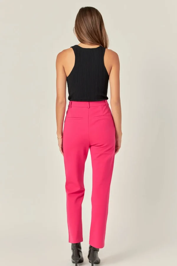 ENGLISH FACTORY Sweaters & Knits | Matching Sets*- High-waist Knit Pants FUCHSIA