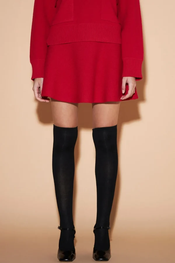 ENGLISH FACTORY Sweaters & Knits | Skirts*- High-Waisted A-Line Mini Skirt