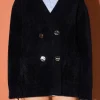 ENGLISH FACTORY Sweaters & Knits | Jackets & Coats*- Knit Blazer Cardigan BLACK